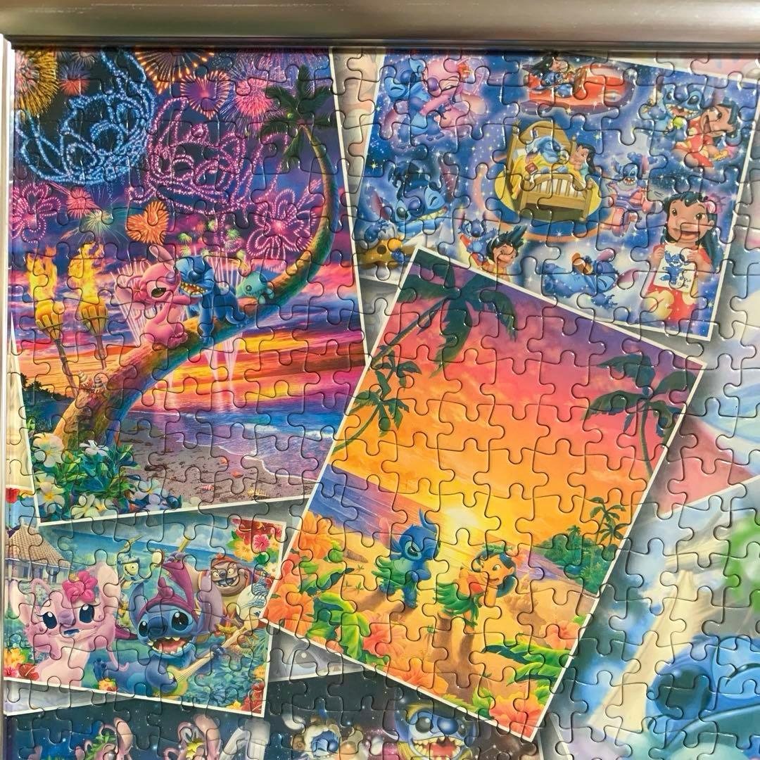 希少 レア リロ＆スティッチ ジグソーパズル 完成品 ディズニー 2000ピース