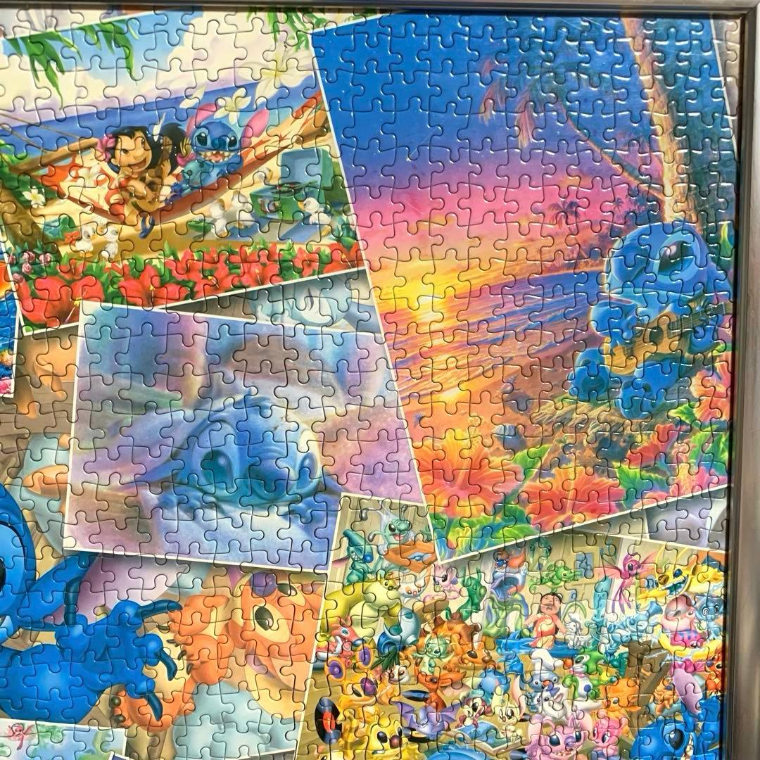 希少 レア リロ＆スティッチ ジグソーパズル 完成品 ディズニー 2000ピース