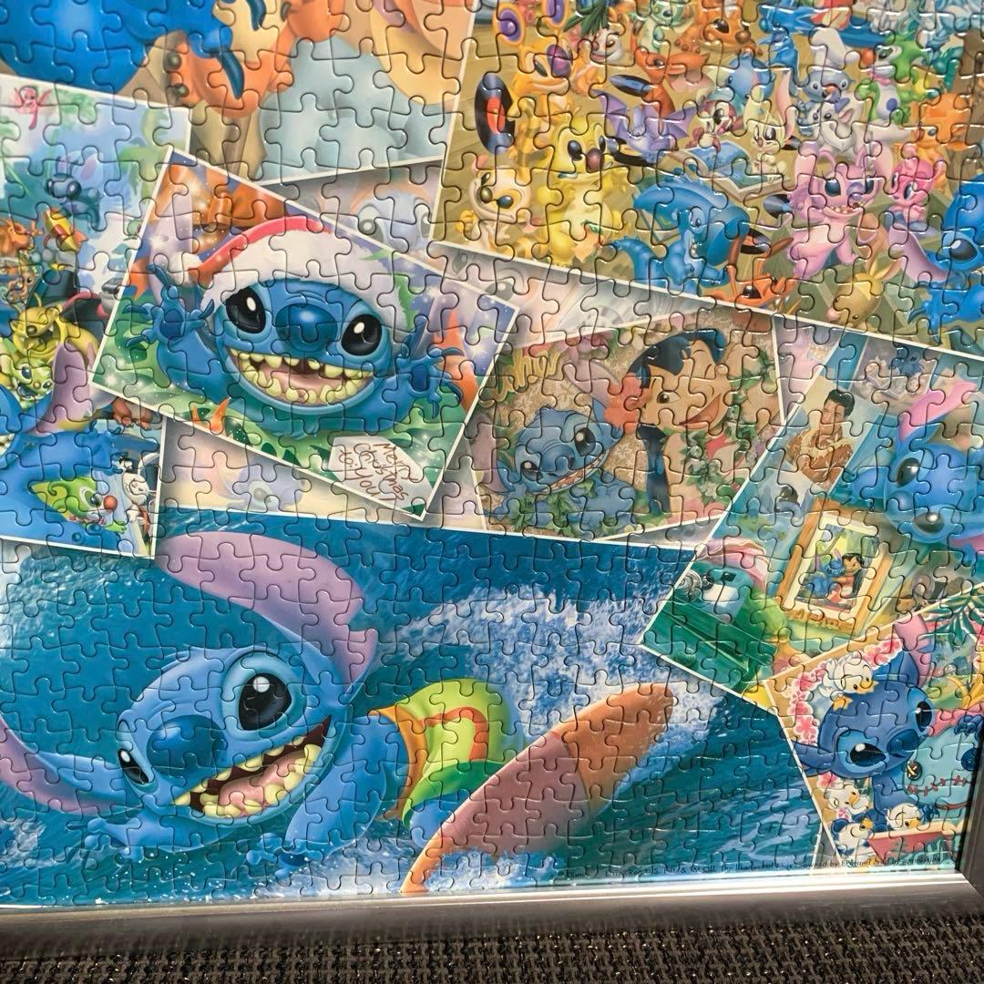 希少 レア リロ＆スティッチ ジグソーパズル 完成品 ディズニー 2000ピース