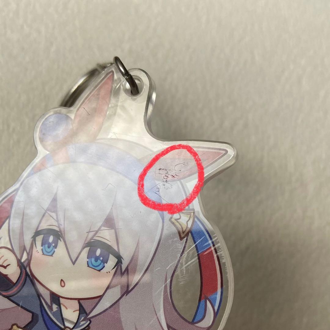 ウマ娘 タマモクロス 蹄鉄付きアクリルキーホルダー アクリルスタンド ステッカー