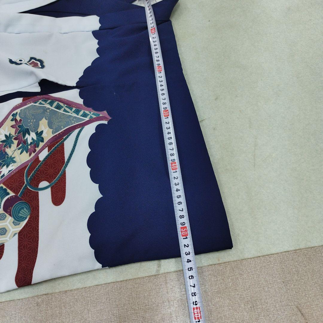 七五三用伝統和服　紺色