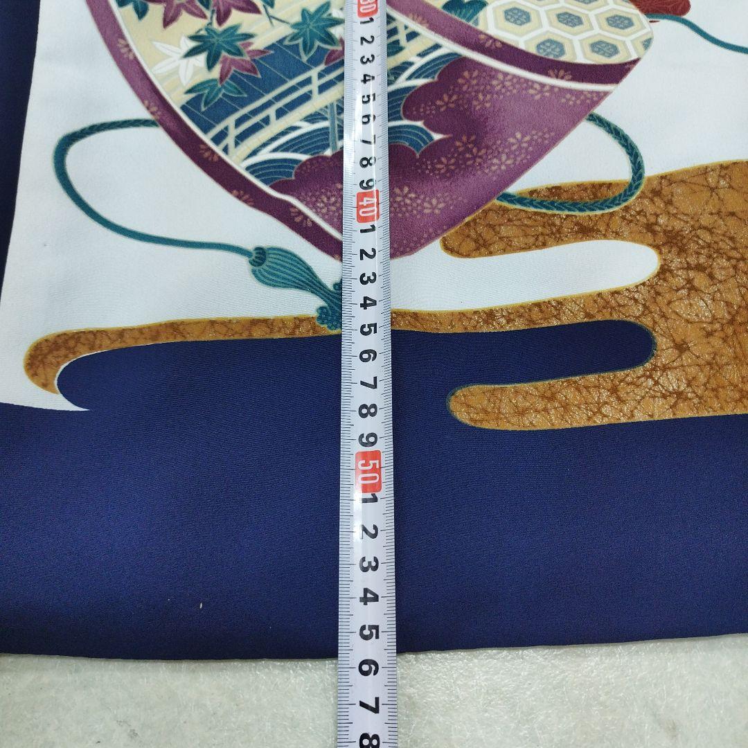 七五三用伝統和服　紺色