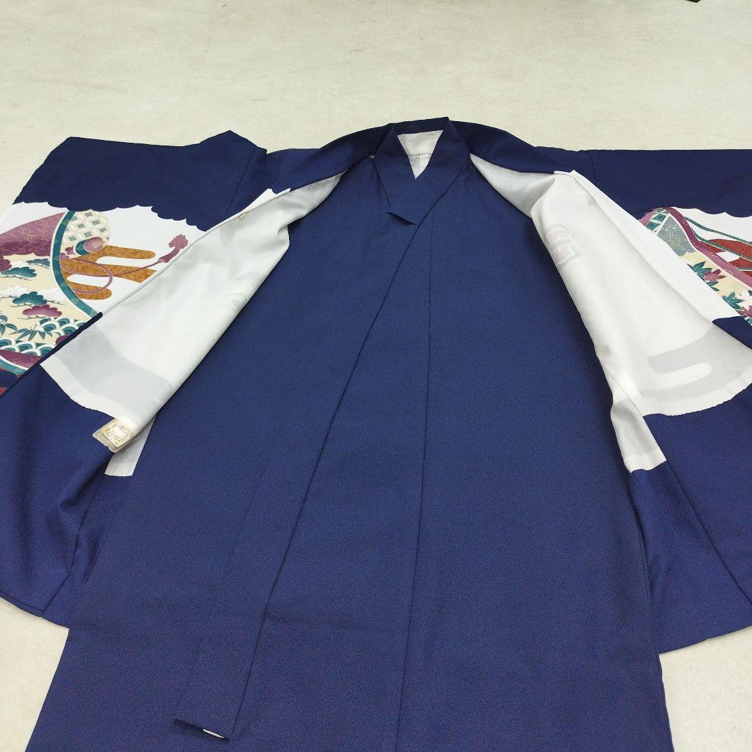 七五三用伝統和服　紺色