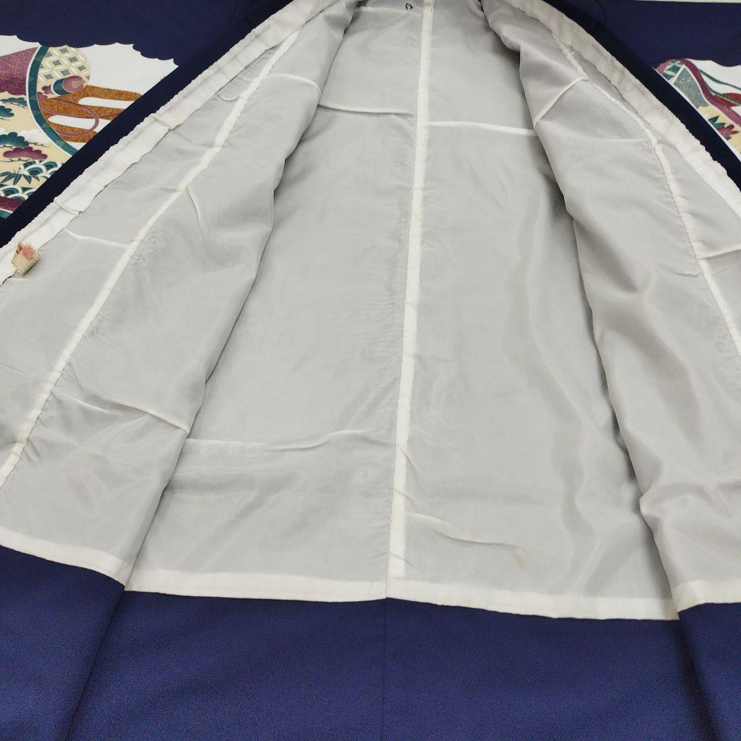 七五三用伝統和服　紺色