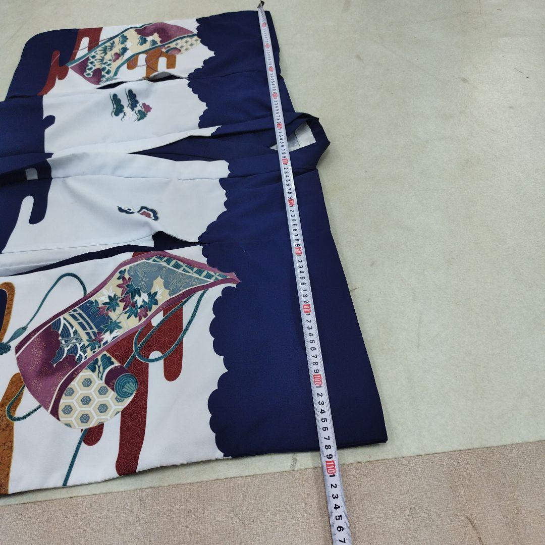 七五三用伝統和服　紺色