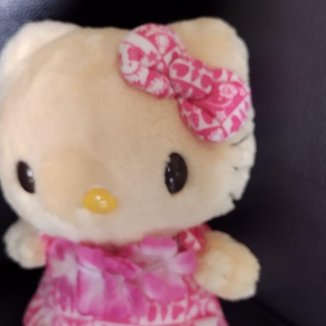 ハローキティ ぬいぐるみ 日焼けキティ マスコット ハワイ レトロ 激レア