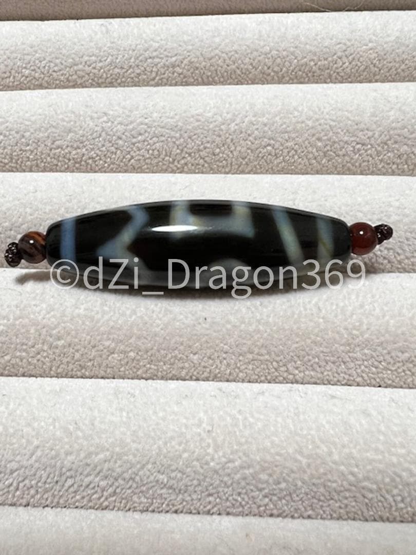 dZi beadsジービーズ 西蔵 高品質・朱砂有り！！ 至純 息増懐天珠