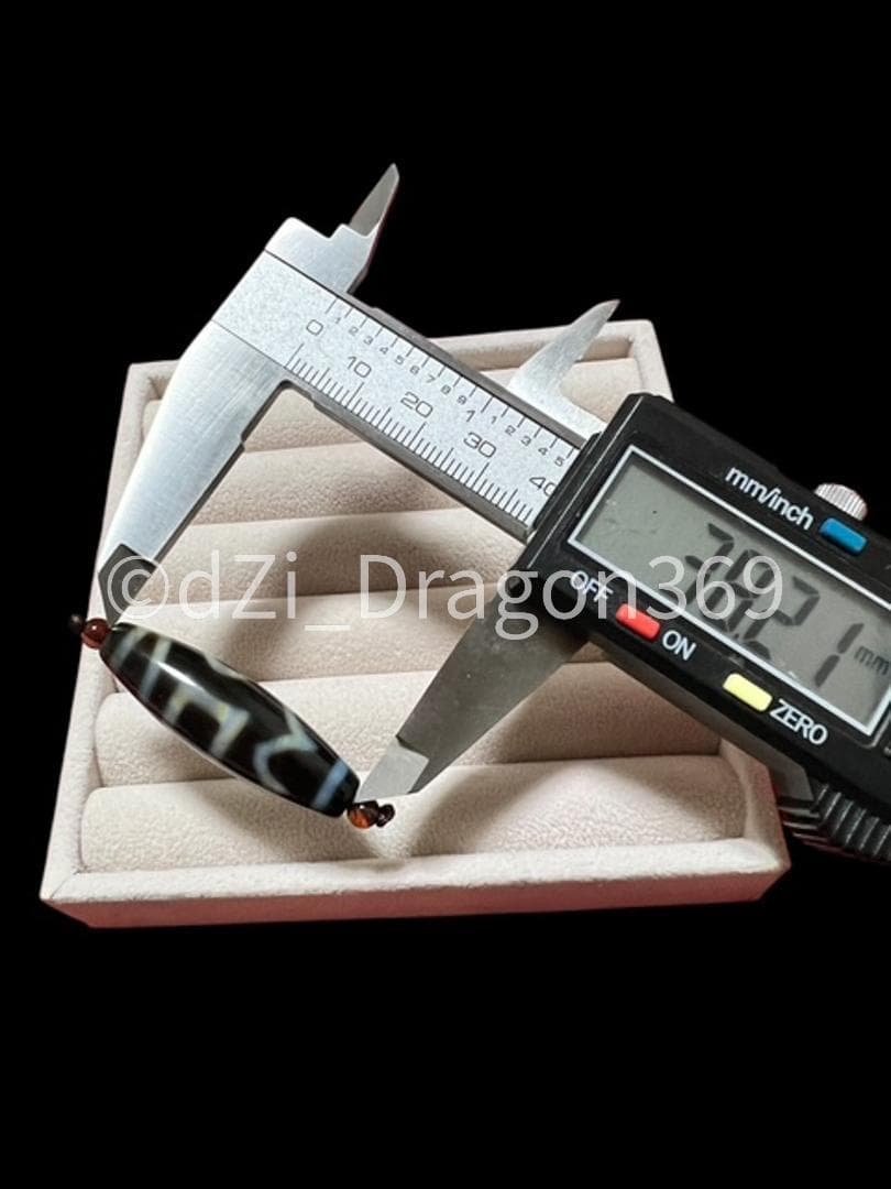 dZi beadsジービーズ 西蔵 高品質・朱砂有り！！ 至純 息増懐天珠