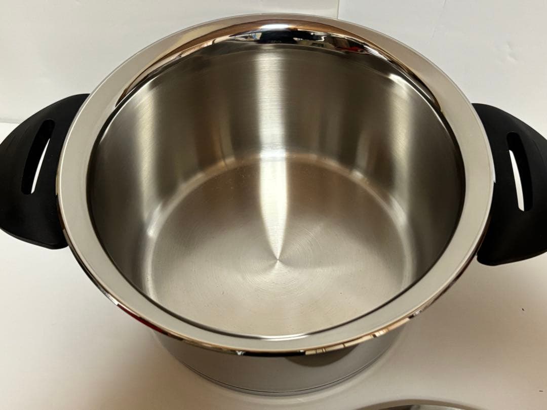 Fissler 両手鍋 20cm 3.2L 黒