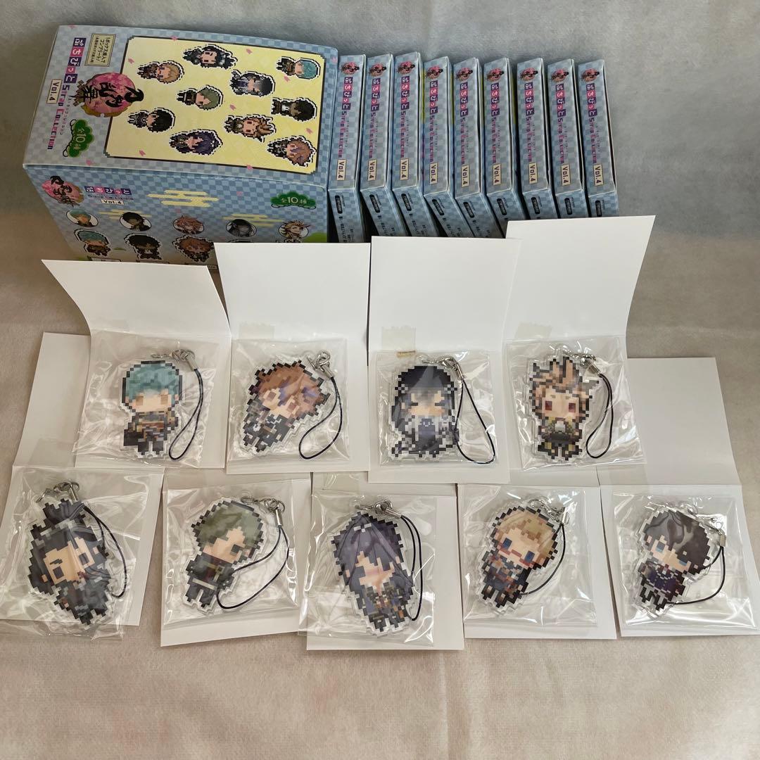 刀剣乱舞　ぷちびっとストラップコレクション【36個セット】　鶴丸　一期　長谷部