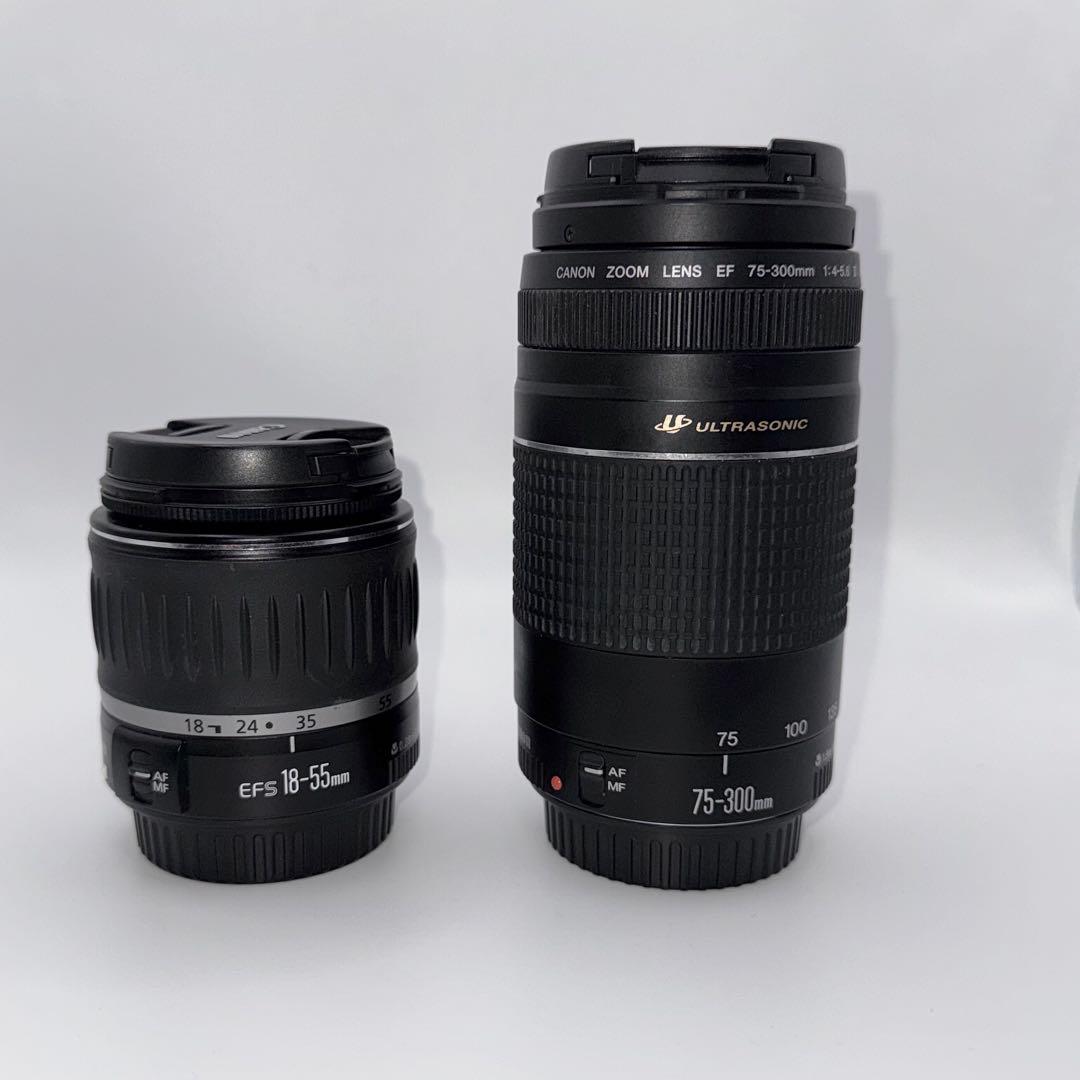 Canon EOS Kiss X5ダブルレンズセット スマホ転送キット付き