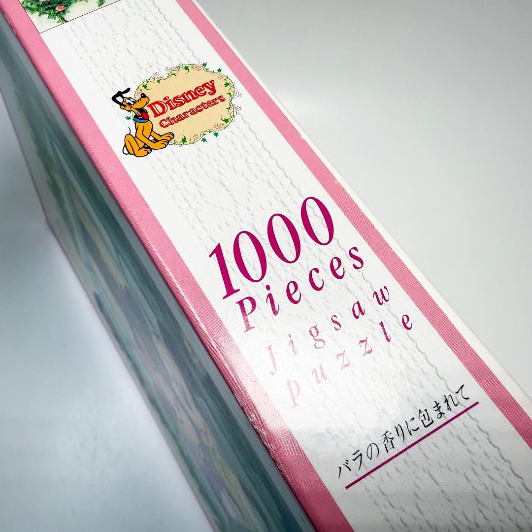 レトロ ミッキー ミニー バラの香りに包まれて 1000ピース ジグソーパズル