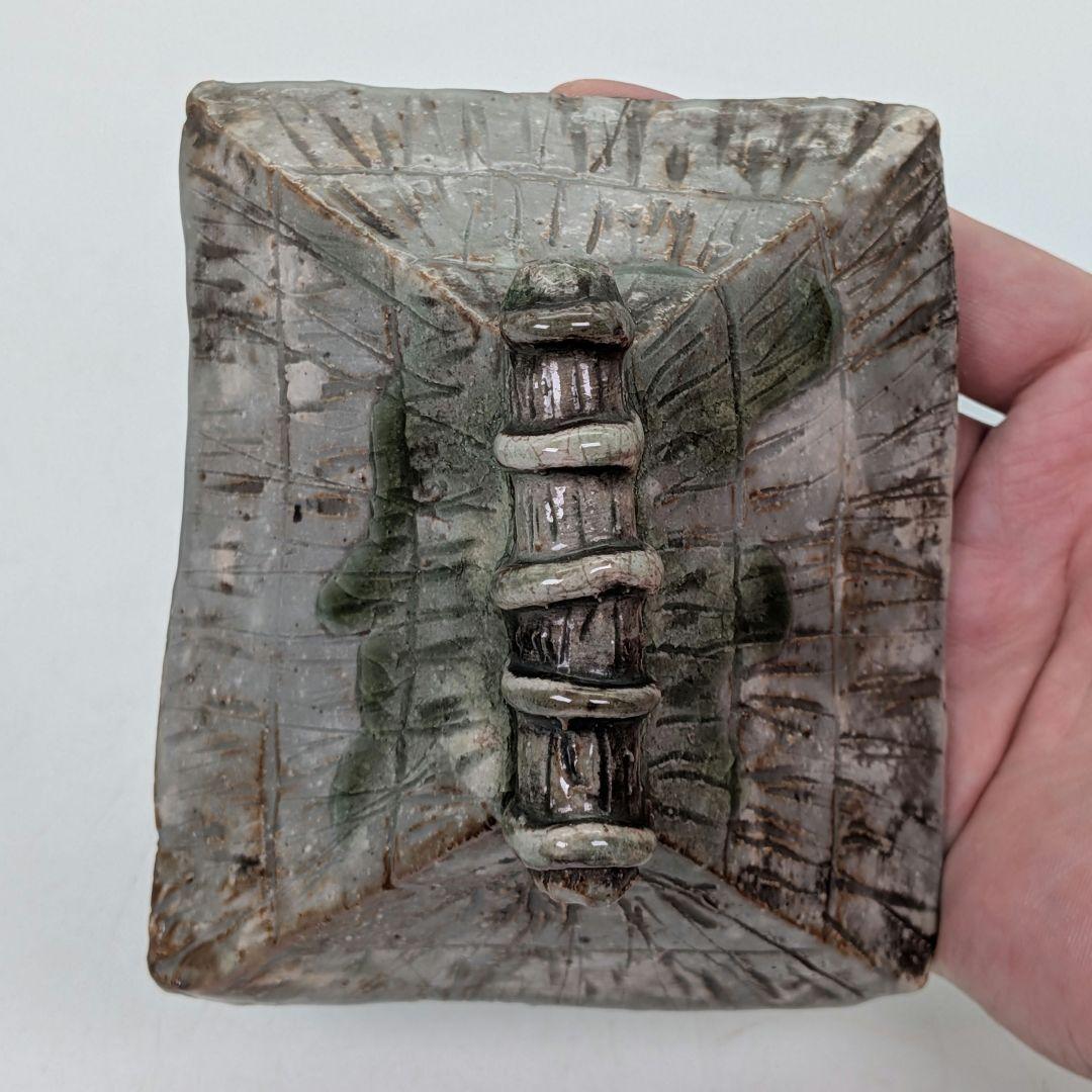 志楽 楽焼 葛屋香炉 合箱 香爐 香道具 お香 茶道具 茶陶 アロマグッズ 在銘