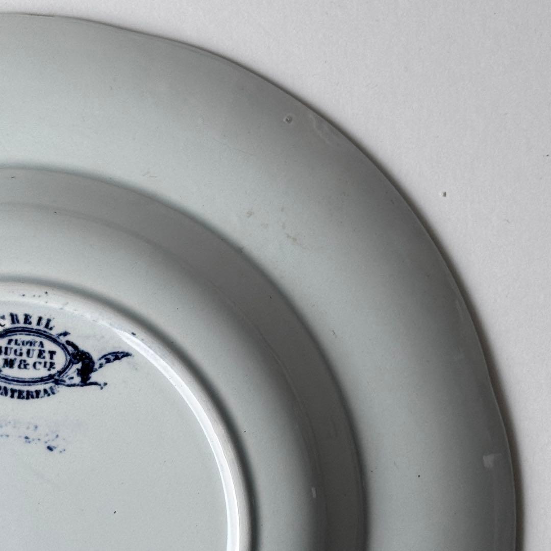 ② フランスアンティーク　クレイユモントロー　 FLORA MUGUET 鈴蘭