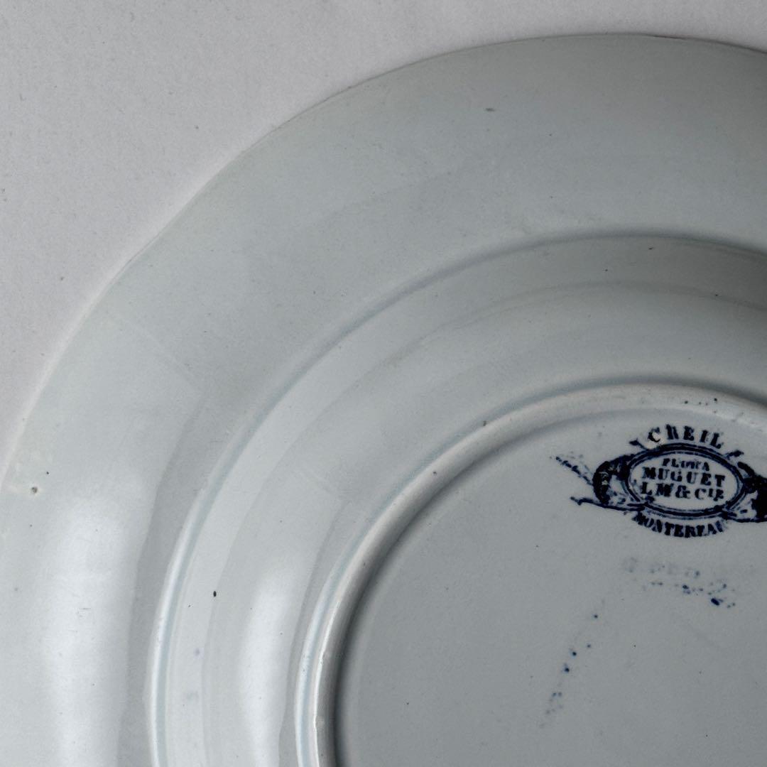 ② フランスアンティーク　クレイユモントロー　 FLORA MUGUET 鈴蘭