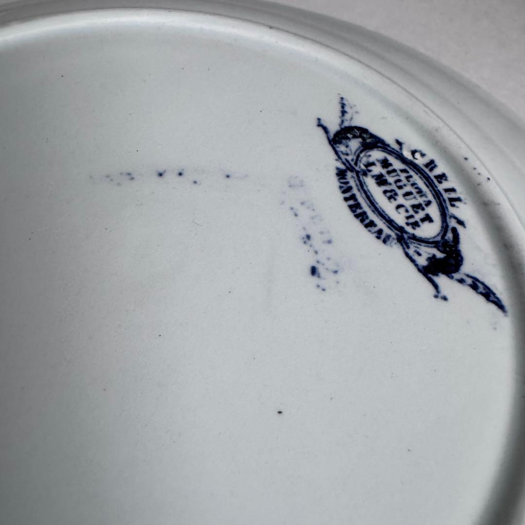 ② フランスアンティーク　クレイユモントロー　 FLORA MUGUET 鈴蘭