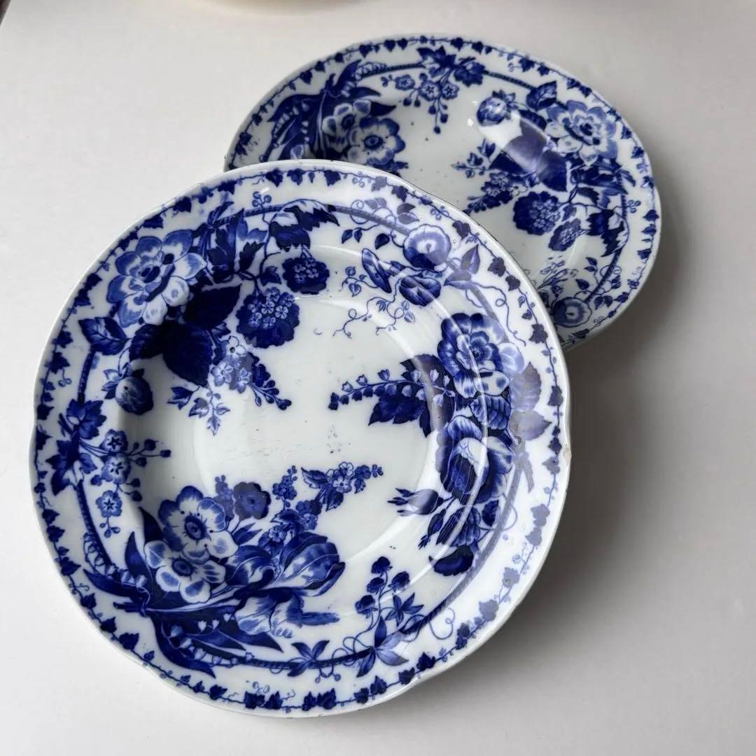 ② フランスアンティーク　クレイユモントロー　 FLORA MUGUET 鈴蘭