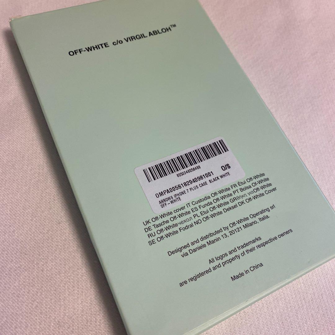 off-white iPhone ケース iPhone7 plus 新品 希少
