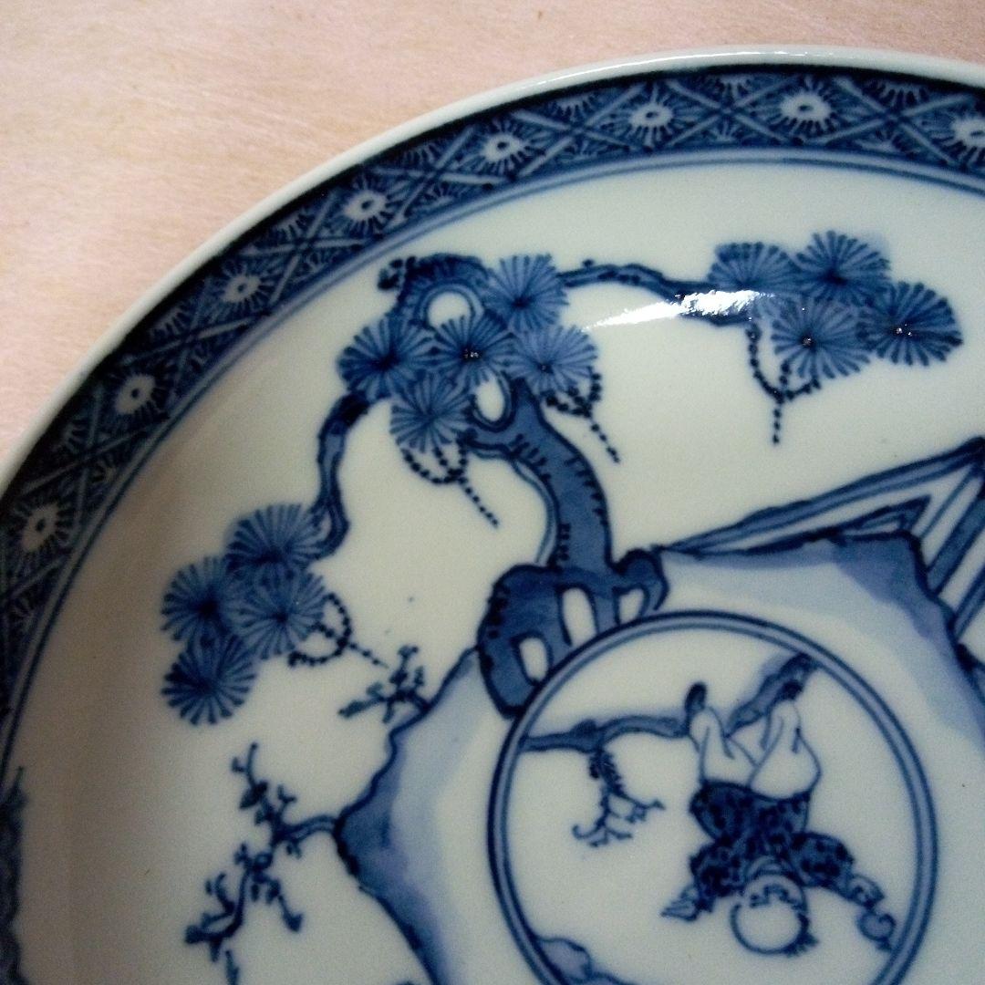 道八　古美術　骨董品　染付