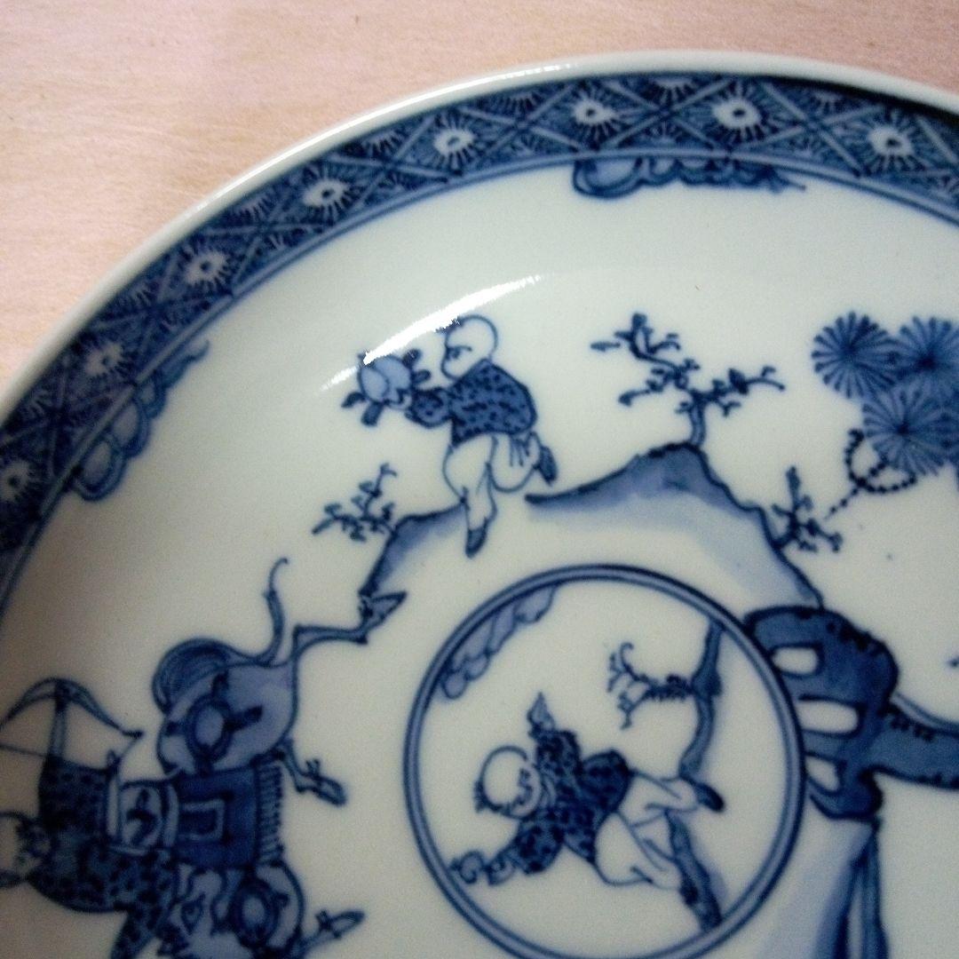 道八　古美術　骨董品　染付