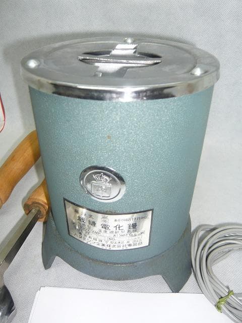 ハタミシン 和裁電化鏝　和裁こて 　和裁コテ　　鏝２本付