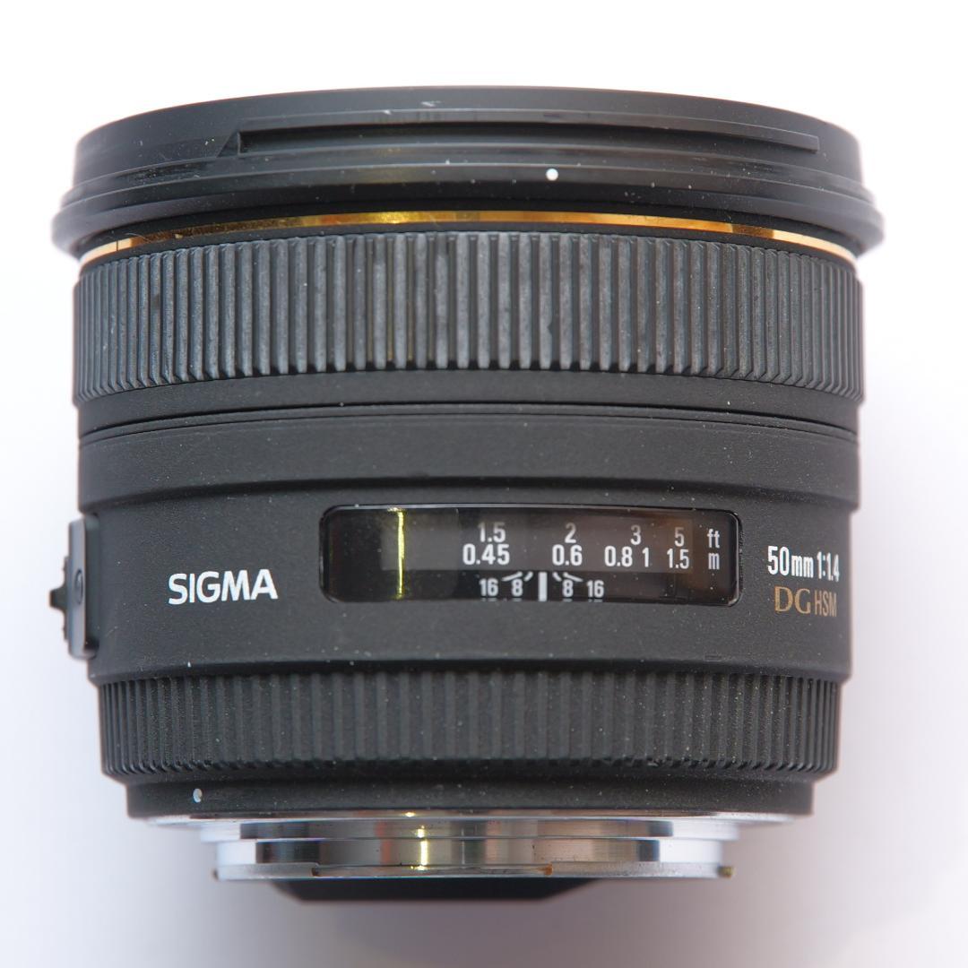 Sigma 50mm F1.4 EX DG HSM キヤノンEFマウント