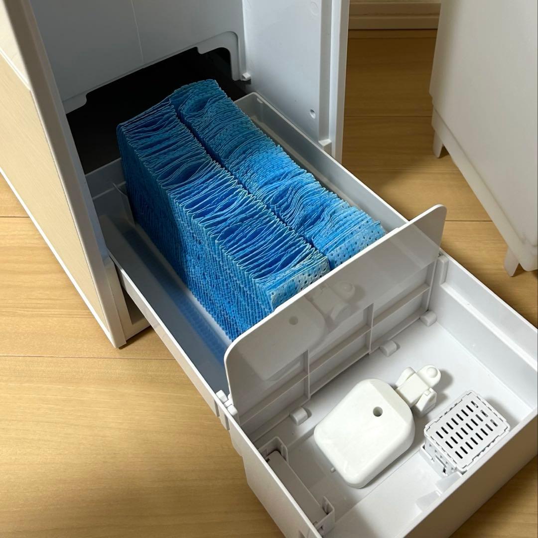 おしゃれ加湿器 THREEUP ハイブリッド加湿器 加湿器 気化式