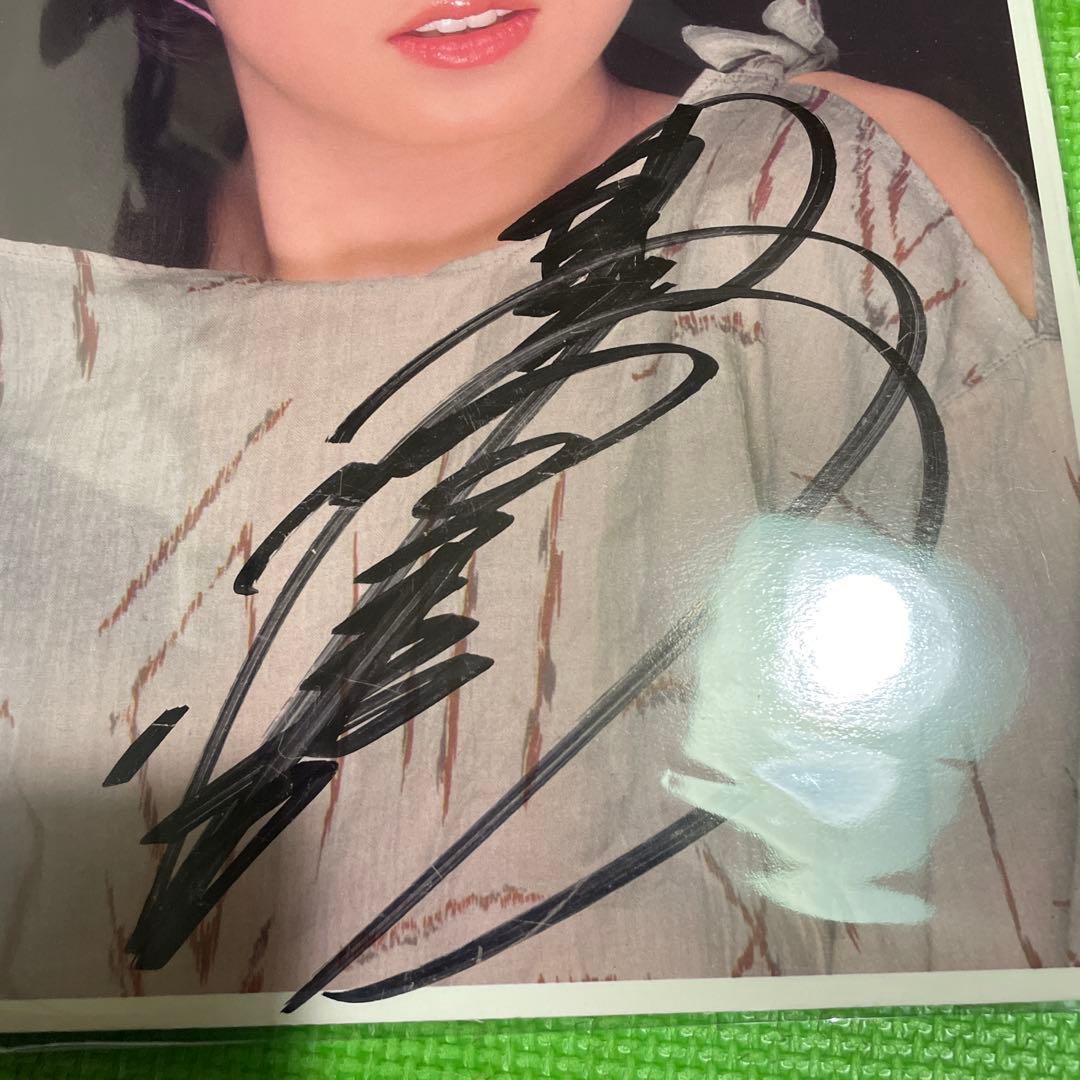 最終価格　中森明菜サイン