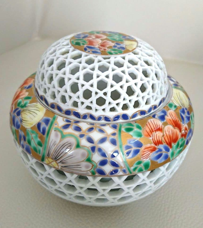 泰山 香爐 香炉 金子麟鳳堂 有田焼