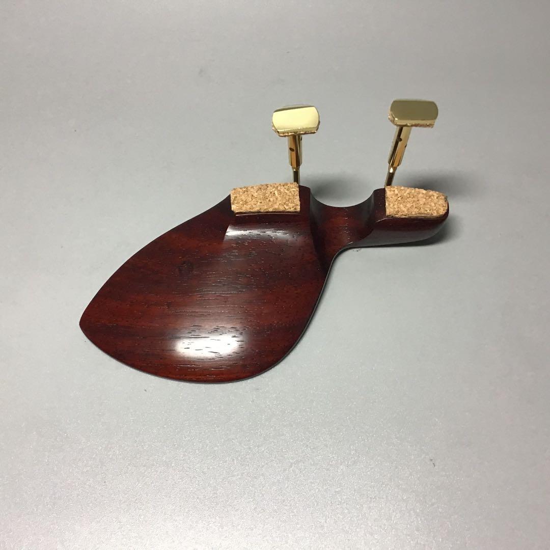 バイオリン用アクセサリー　顎当て　紅ローズシタン　ガルネリ　セミヒル