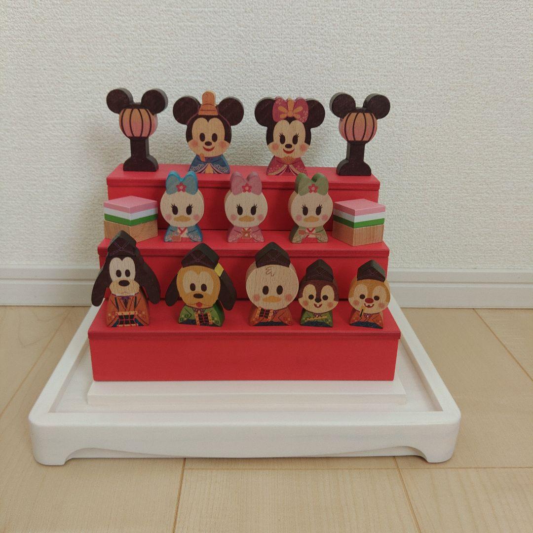 ✨透明ケース付き✨ひなまつり 雛人形 飾り セット✨ディズニー✨