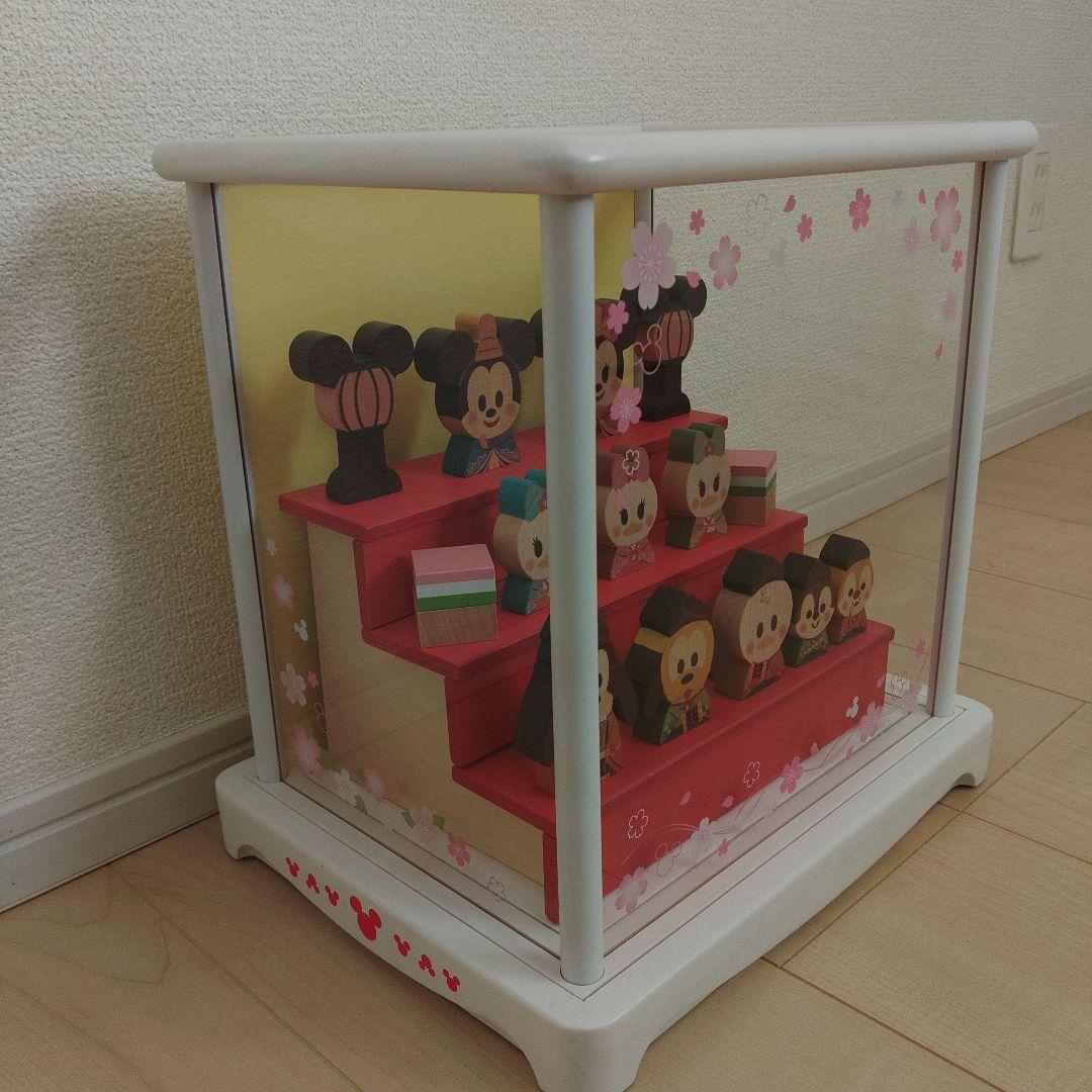 ✨透明ケース付き✨ひなまつり 雛人形 飾り セット✨ディズニー✨