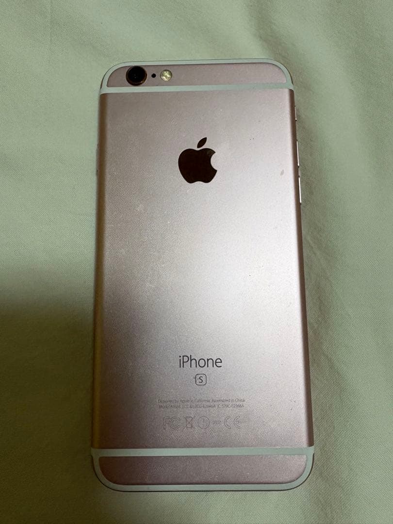 【simフリー】iPhone6s 128GB ローズゴールド