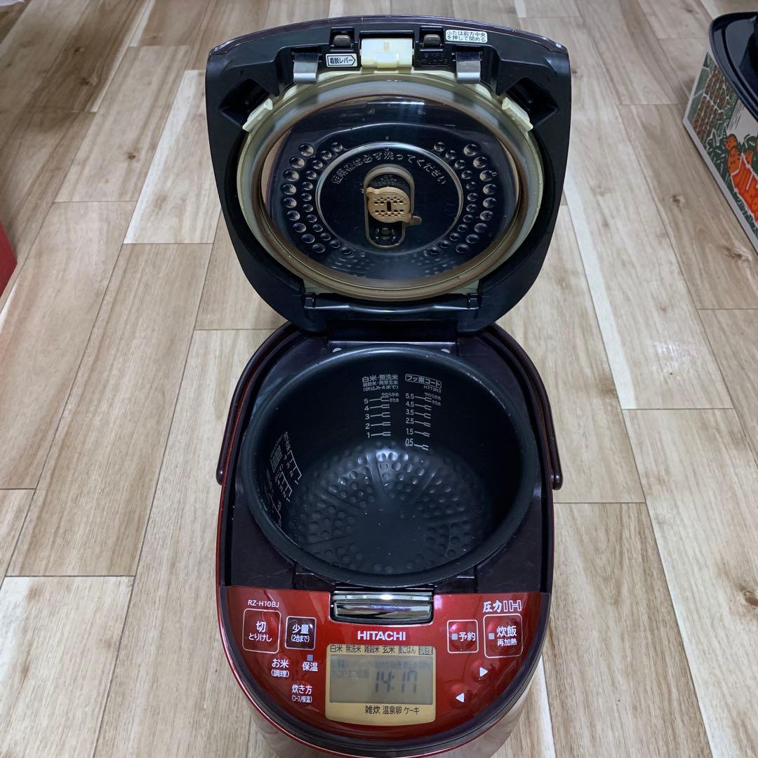 20年製　日立圧力炊飯器 RZ-H10BJ５合炊き