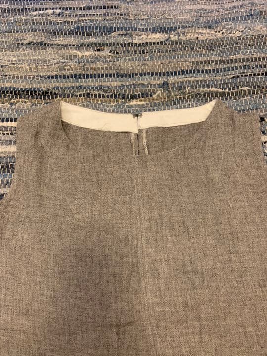 ハンドメイド リネンチュニック