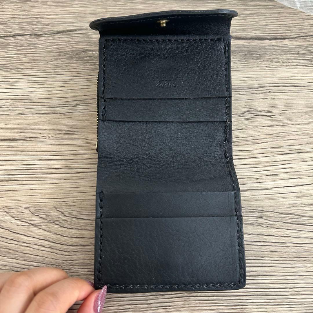 ヘルツ 財布 ブラック 新品未使用 ws-1 HERZ 黒 2つ折り財布