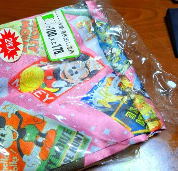 ディズニー カーテン ミッキー 半間 レトロ