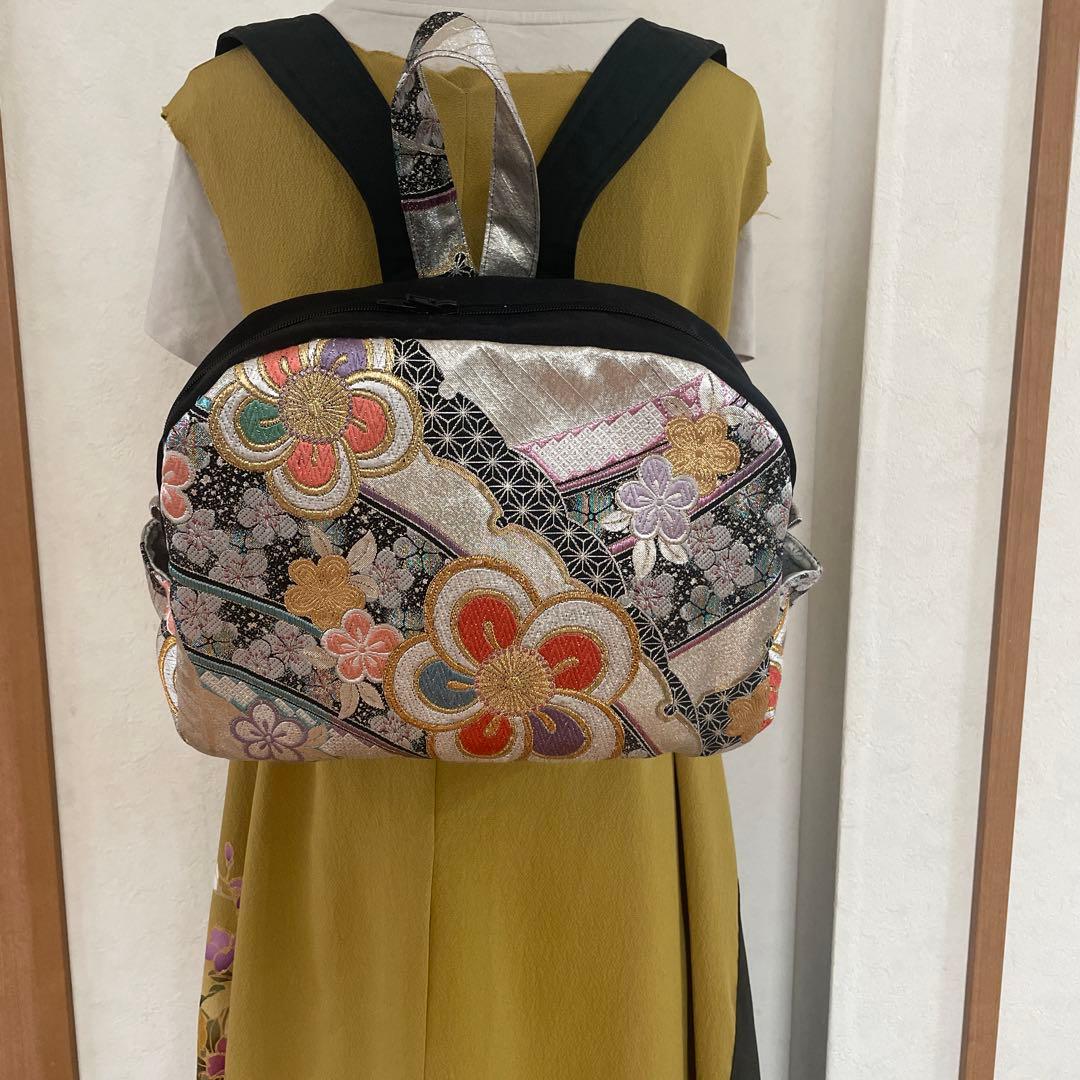 帯リメイクリュック 11-29