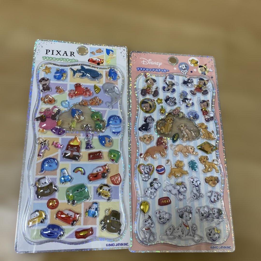 正規品　ディズニー　プチドロップステッカー