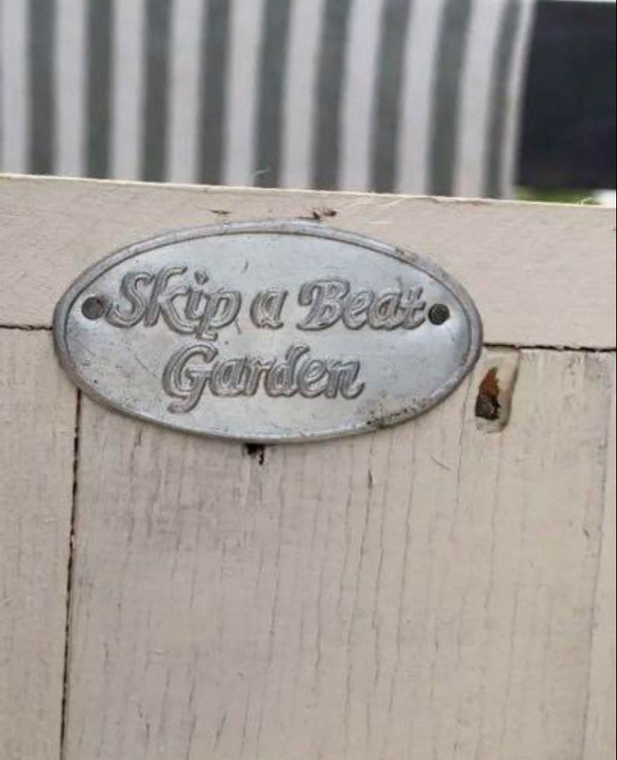 R*e様 【素敵なシャビー棚】キャビネット／食器ディスプレイ棚　ヴィンテージ