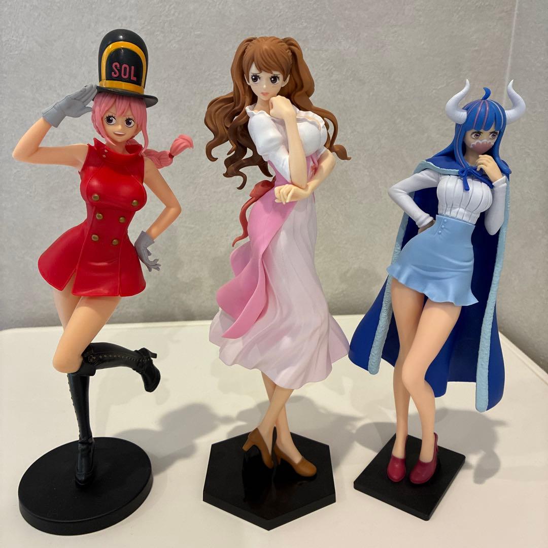 ワンピース フィギュア 3点セット(レベッカ、プリン、ウルティ)