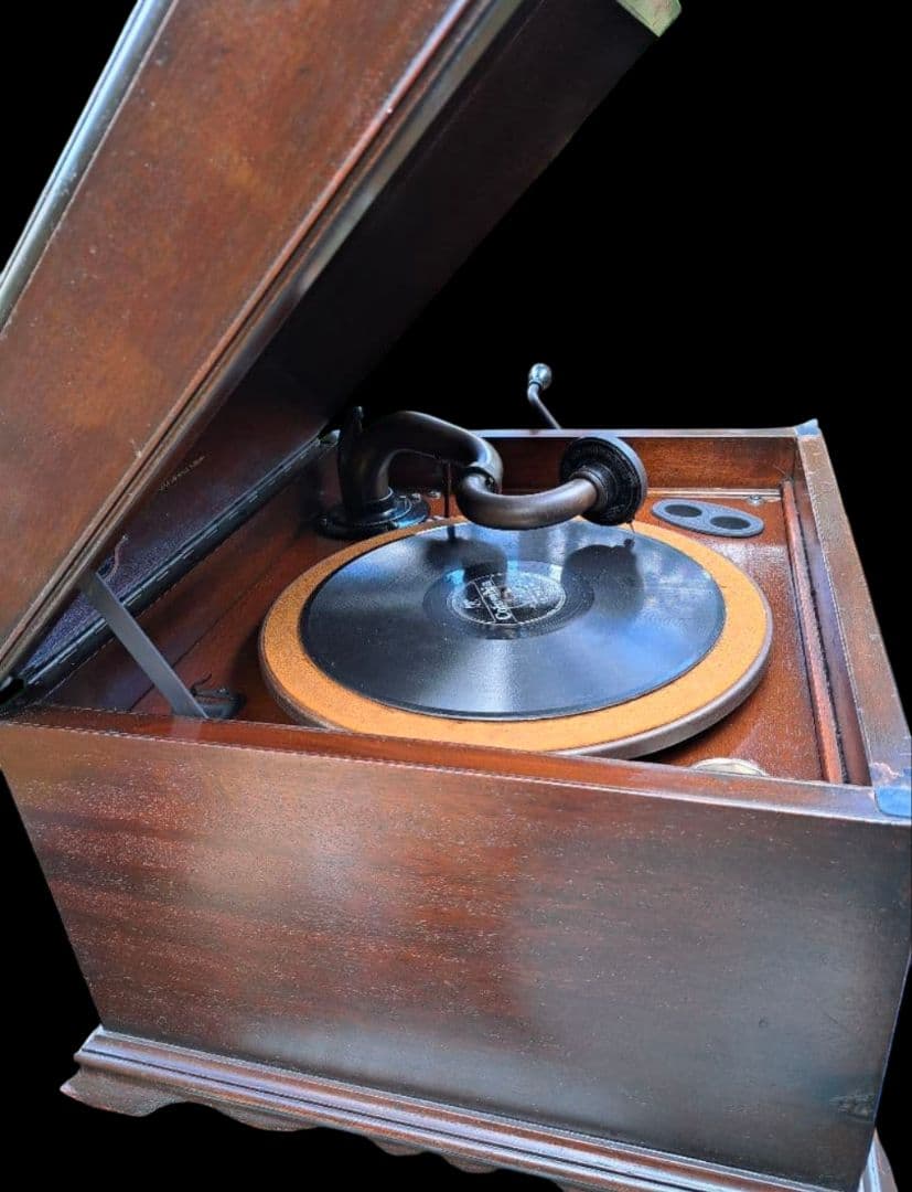 【美品/整備済】 Victor Victrola VV 1-90 蓄音機 完動品