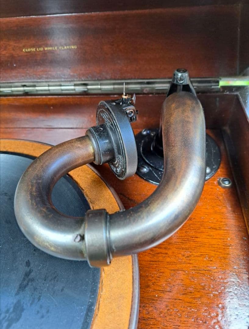 【美品/整備済】 Victor Victrola VV 1-90 蓄音機 完動品