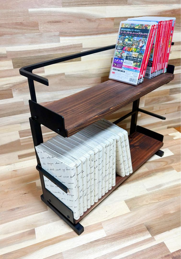 アイアン本棚、ブックスタンド