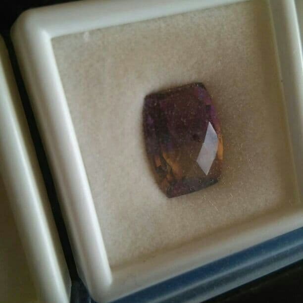 アメトリンルース宝石質、加熱無し