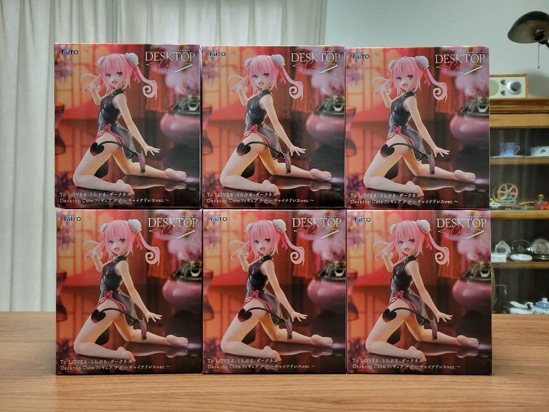 To LOVEる-とらぶる-ダークネス·ナナ·チャイナドレスver.·6体セット