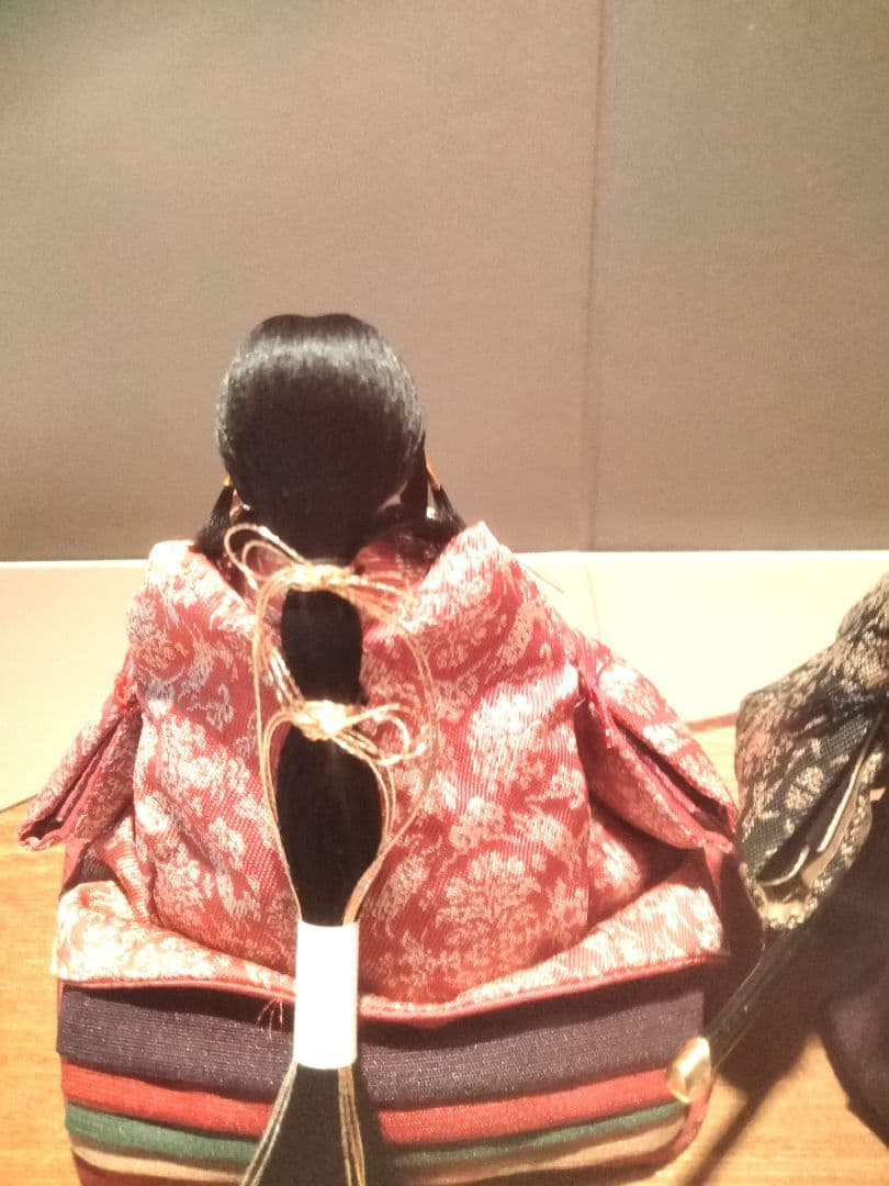 高級雛人形親王飾　スキヨ人形平飾り　飾り着物　雛の吊るし飾り　　柴田家千代