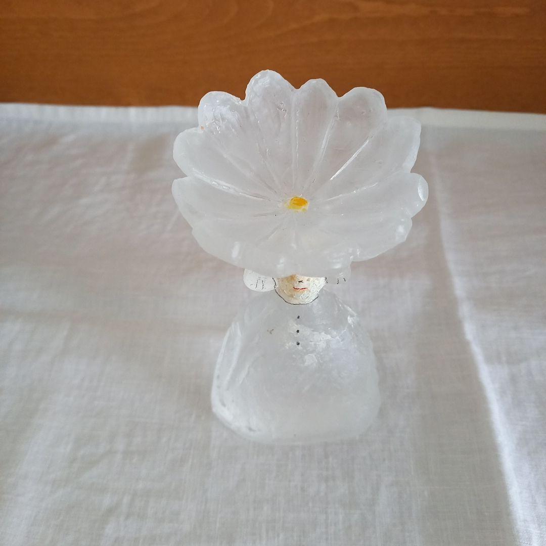 安達知江　ガール　girl 　花