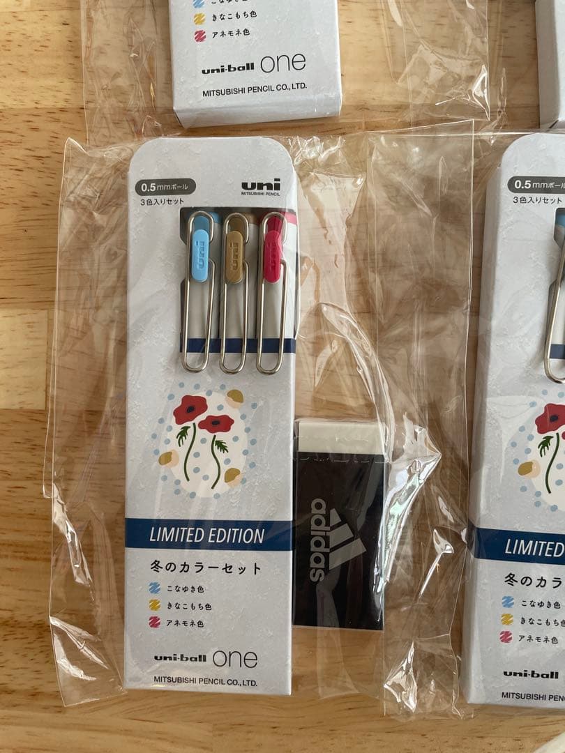 uni-ball one 冬のカラ―セット 3本セット
