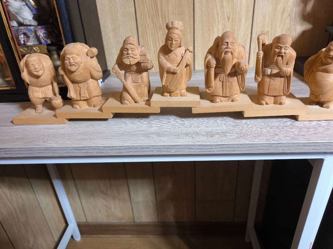 七福神木彫り